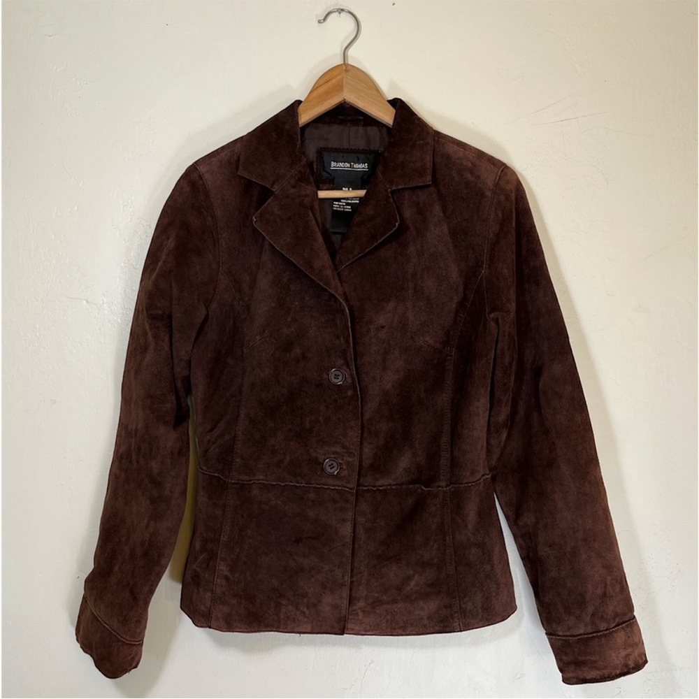 Brandon Thomas Genuine Suede Vintage Jacket
